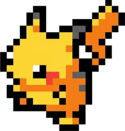 Pikachu (Pokemon video game) sprite